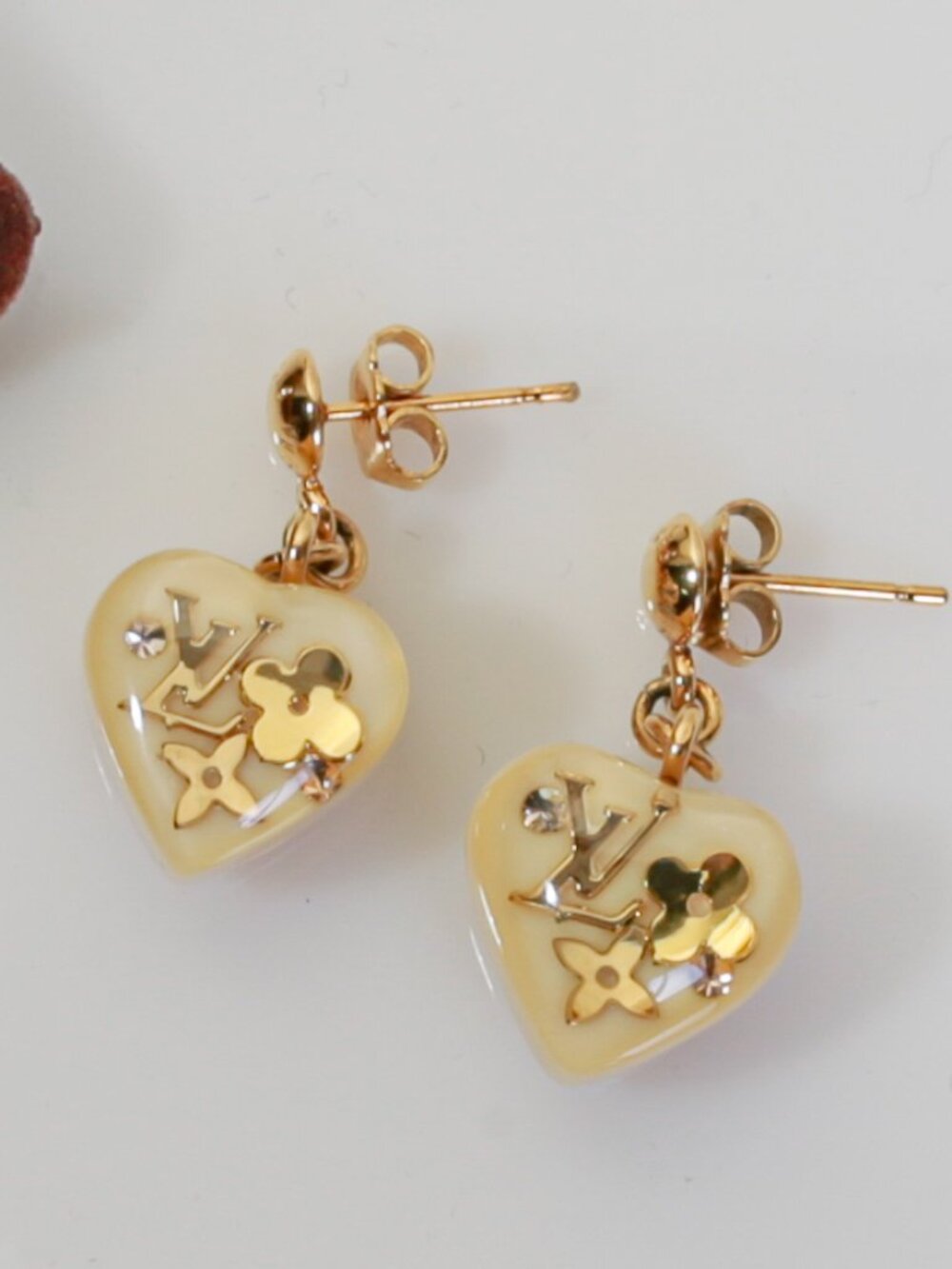 Louis Vuitton Pearl Earrings